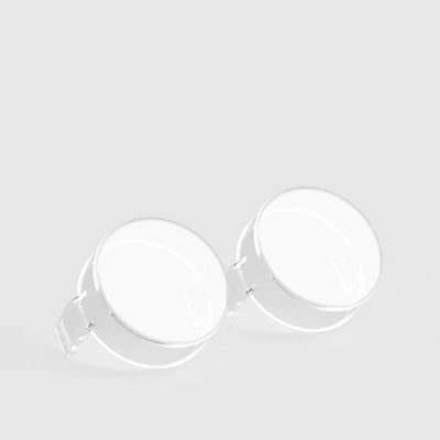 Light Filters/Caps - Clear (Pair) for Headlamp